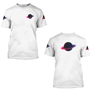 Discover Astro's Saturn 3D T Shirts