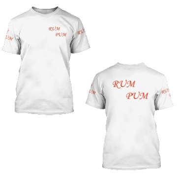 Discover RUM PUM 3D T Shirts