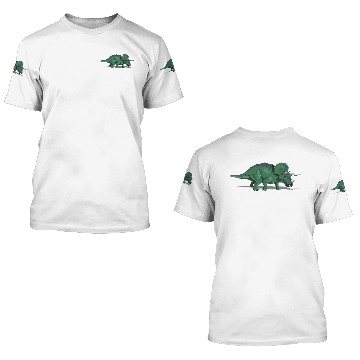 Discover Triceratops 3D T Shirts
