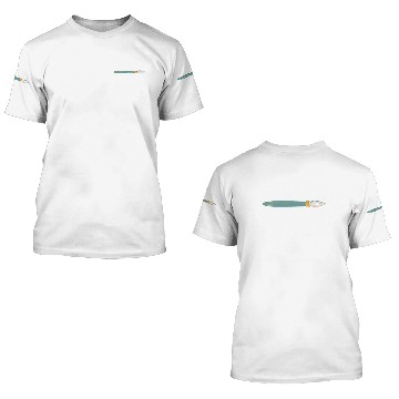 Discover Novelist Author Writer 3D T Shirts