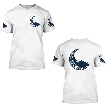 Discover Ramadan kareem masged 3D T Shirts