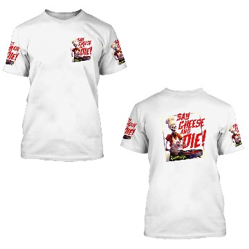 Discover Goosebumps Say Cheese And Die Photo 3D T Shirts