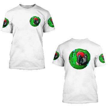Discover Military Macaw Gift 3D T Shirts