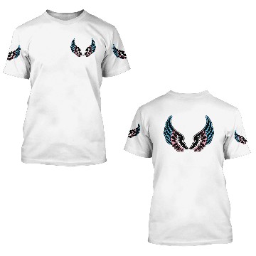 Discover Transgender Pride Wings 3D T Shirts
