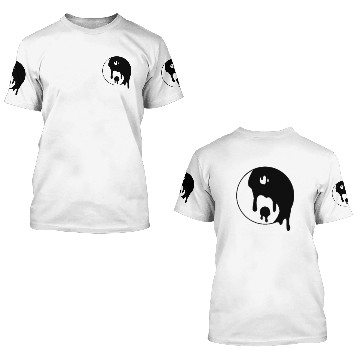 Discover Ying Yang 3D T Shirts