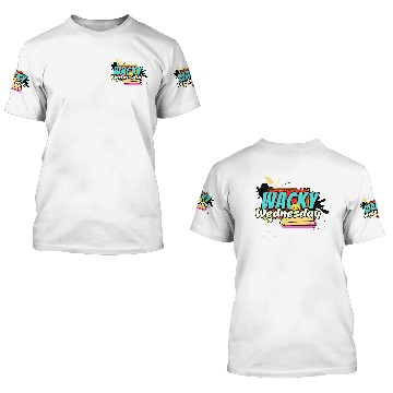 Discover Wacky Wednesday Gift 3D T Shirts