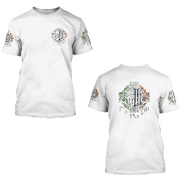 Discover Thin Blue Line 3D T Shirts Fir Na Dli Celtic Cross Irish