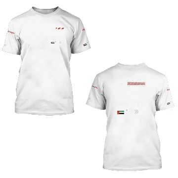 Discover Dubai airport tag 3D T Shirts