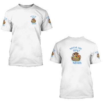 Discover Christian Bible Verse Need An Ark? I Noah Guy 3D T Shirts