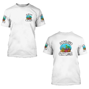 Discover SAVE OUR CORAL 3D T Shirts