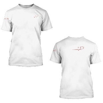 Discover FANCY LAWYER HEARTBEAT DESIGN 3D T Shirts