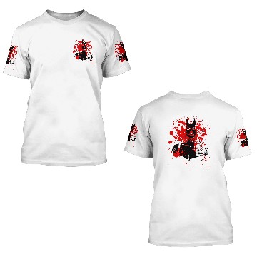 Discover 2reborn Sexy Devil Horror Girl Blood bl 3D T Shirts