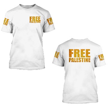 Discover Free Palestine 3D T Shirts