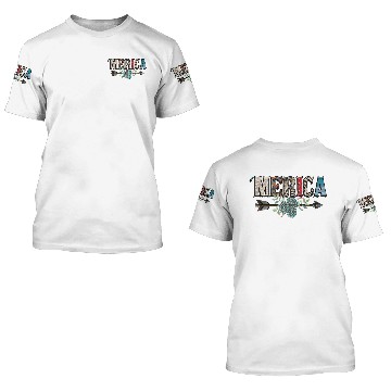 Discover merica western 3D T Shirts