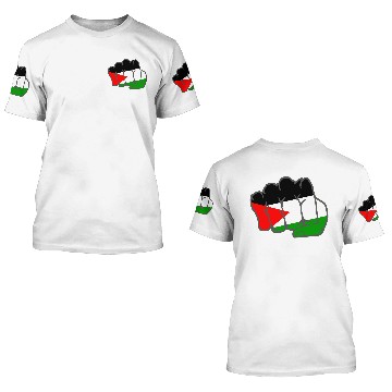 Discover Free Palestine 3D T Shirts