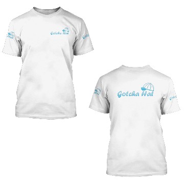 Discover blue gotcha hat 3D T Shirts