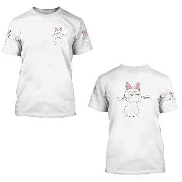 Discover Sailor Moon cat 3D T Shirts