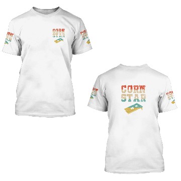Discover Corn Star Cornhole Tournament 3D T Shirts