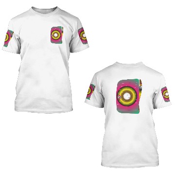 Discover illusion spectrum 3D T Shirts