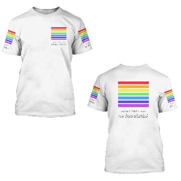 Discover Acceptance Has No Boundaries 3D T Shirts