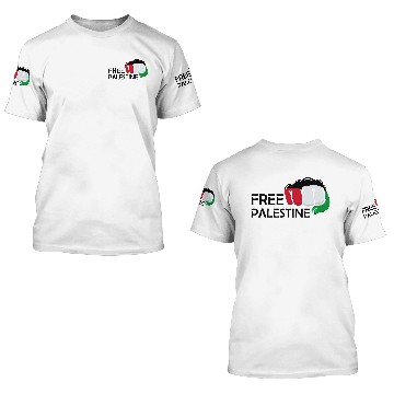 Discover Free Palestine 3D T Shirts