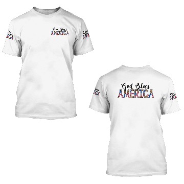 Discover God Bless America 3D T Shirts