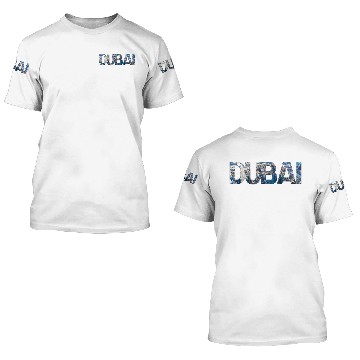 Discover Dubai 3D T Shirts