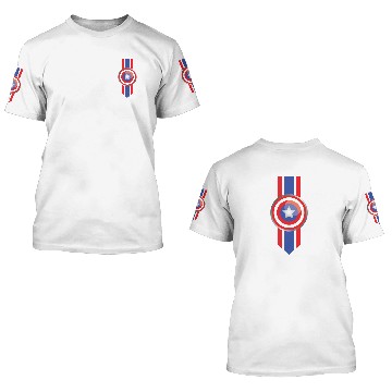 Discover captain america Belt 3D T Shirts