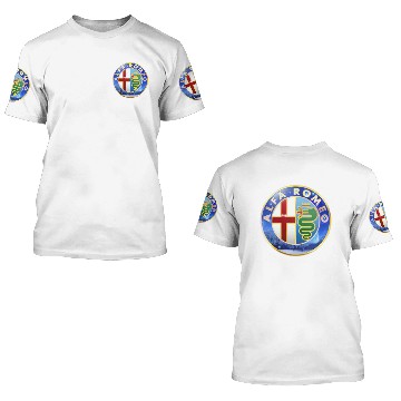 Discover Alfa Romeo 3D T Shirts