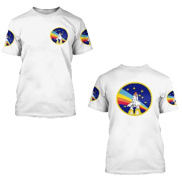 Discover nasa rainbow 3D T Shirts