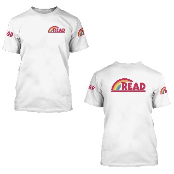 Discover reading rainbow 3D T Shirts