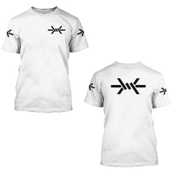 Discover Barbed wire icon - black 3D T Shirts