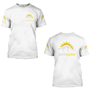 Discover stegosaurus candy 3D T Shirts
