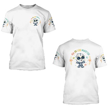 Discover day of the dead 3D T Shirts