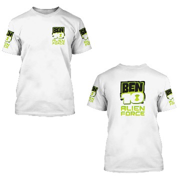 Discover Ben 10 alien force 3D T Shirts