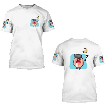 Discover linen sleep 3D T Shirts