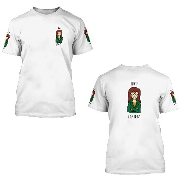 Discover daria i hate everybody 3D T Shirts
