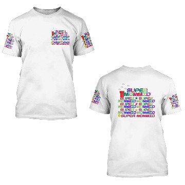 Discover super mommio 3D T Shirts