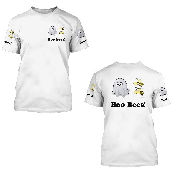 Discover Boo Bees Funny 3D T Shirts