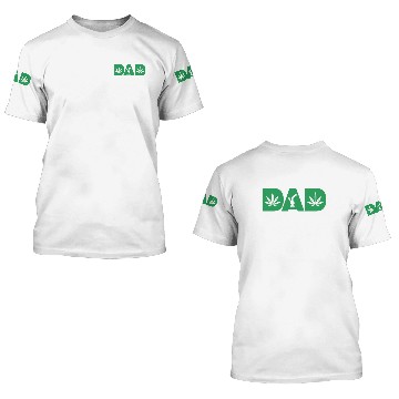 Discover Dad Weed Smoker Weed Lover Marijuana Fathersmoking 3D T Shirts
