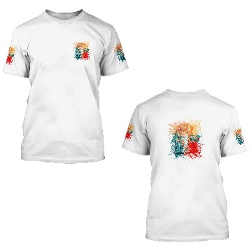 Discover Saint Bernard Art 3D T Shirts