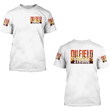 Discover Oilfield Worker Rig Drilling 3D T Shirts