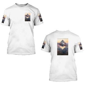Discover Manifest Greatness Desert 3D T Shirts