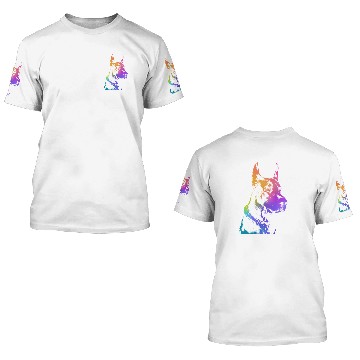 Discover Doberman Pinscher Design 3D T Shirts