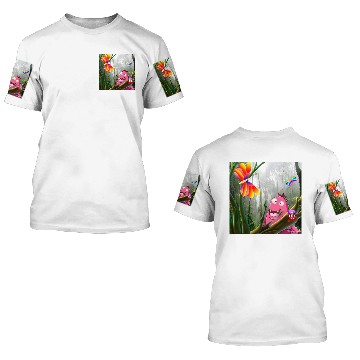 Discover Rain Forest Monsters 3D T Shirts