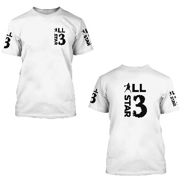 Discover All Star Gear | Black and White 3D T Shirts