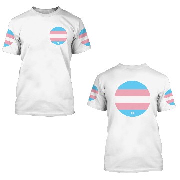 Discover Transgender Pride Flag 3D T Shirts