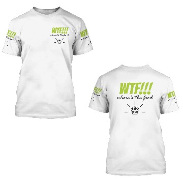 Discover wtf wheres the food 3D T Shirts