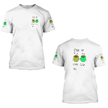 Discover Olive Me Loves Olive You 3D T Shirts