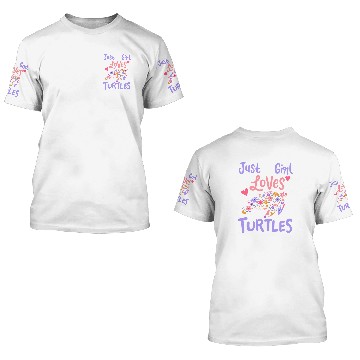 Discover Sea Turtle Turtle Lover 3D T Shirts